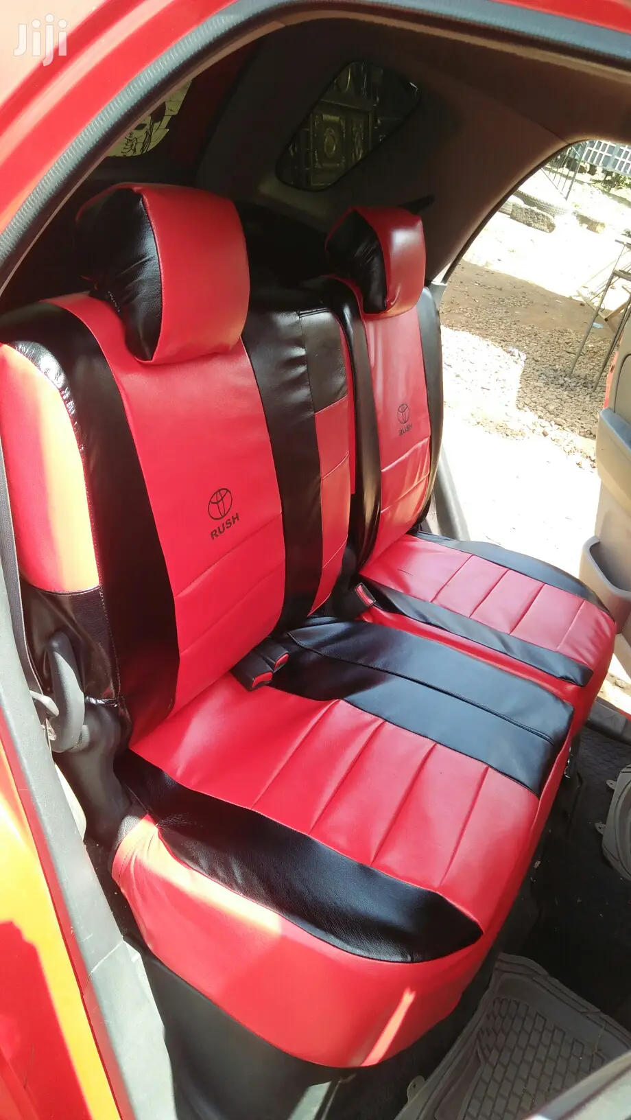 Red/Black Seat Covers