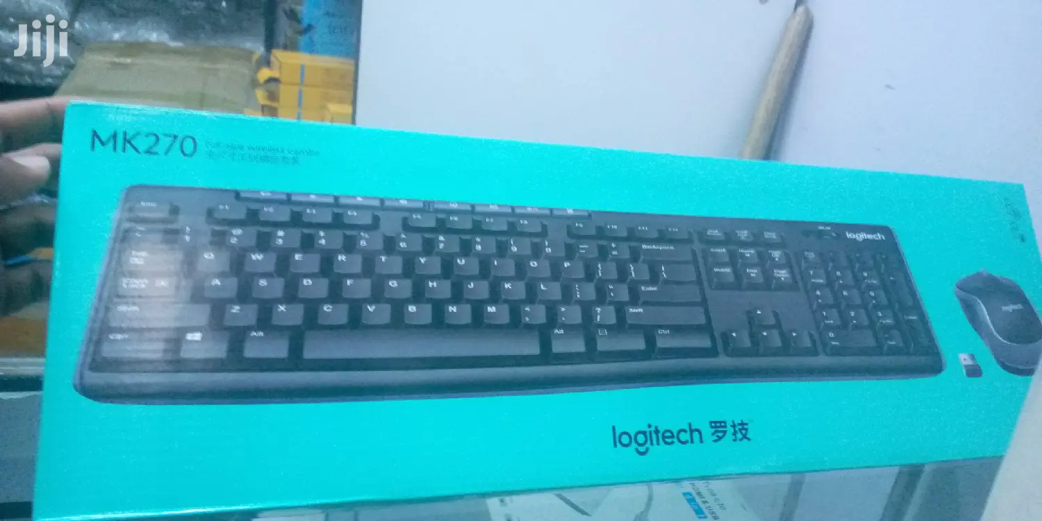 Logitech MK270 Wireless Keyboard With Mouse.