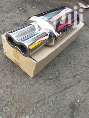 Exhaust Muffler Superpowerful Chrome