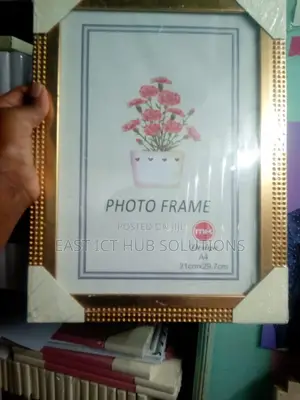 Golden A4 Photo Frames