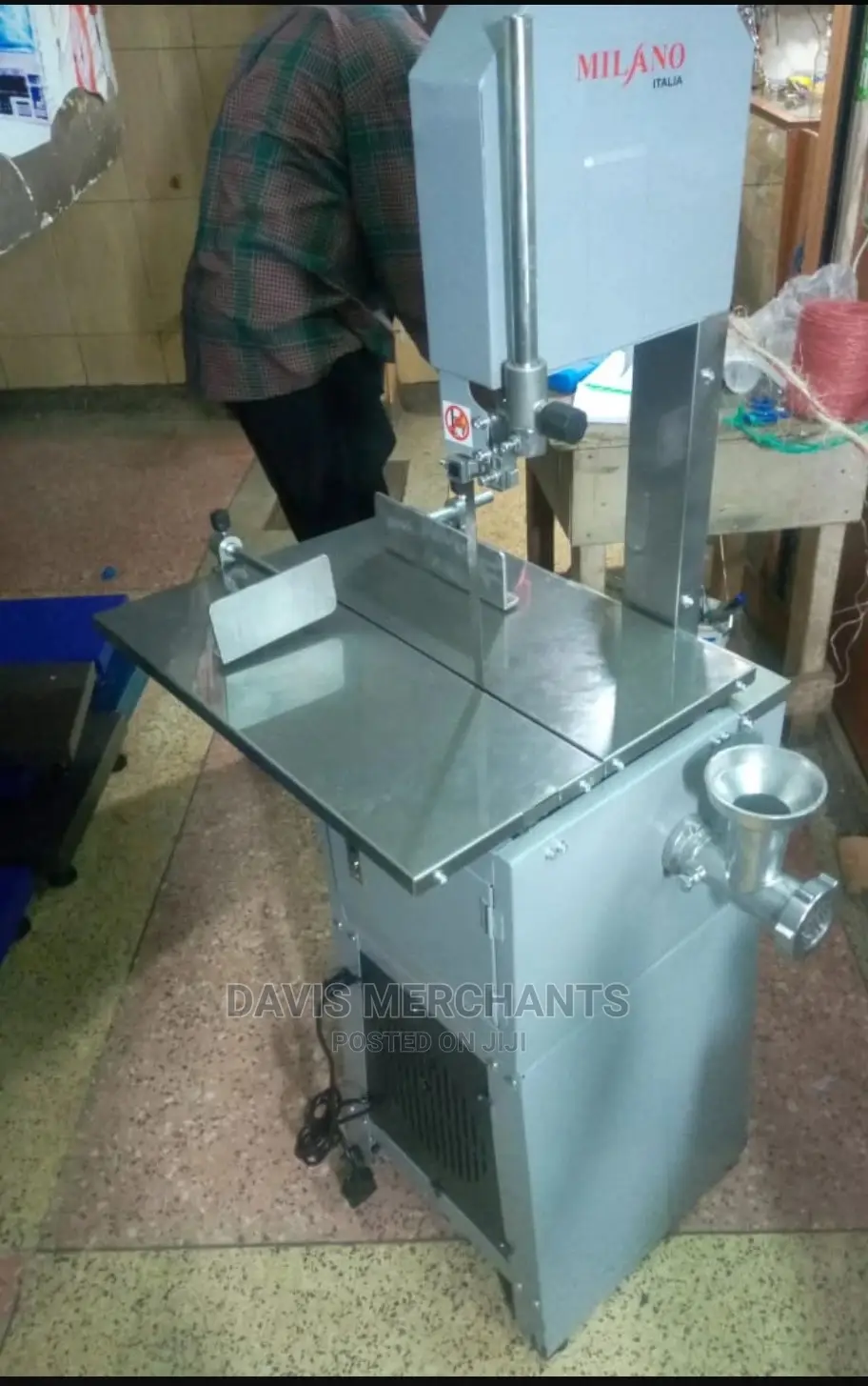 Bone Saw And Meat Mincing Machine