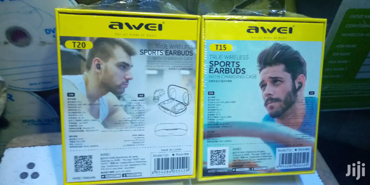 Wireless Sport Earbuds.
