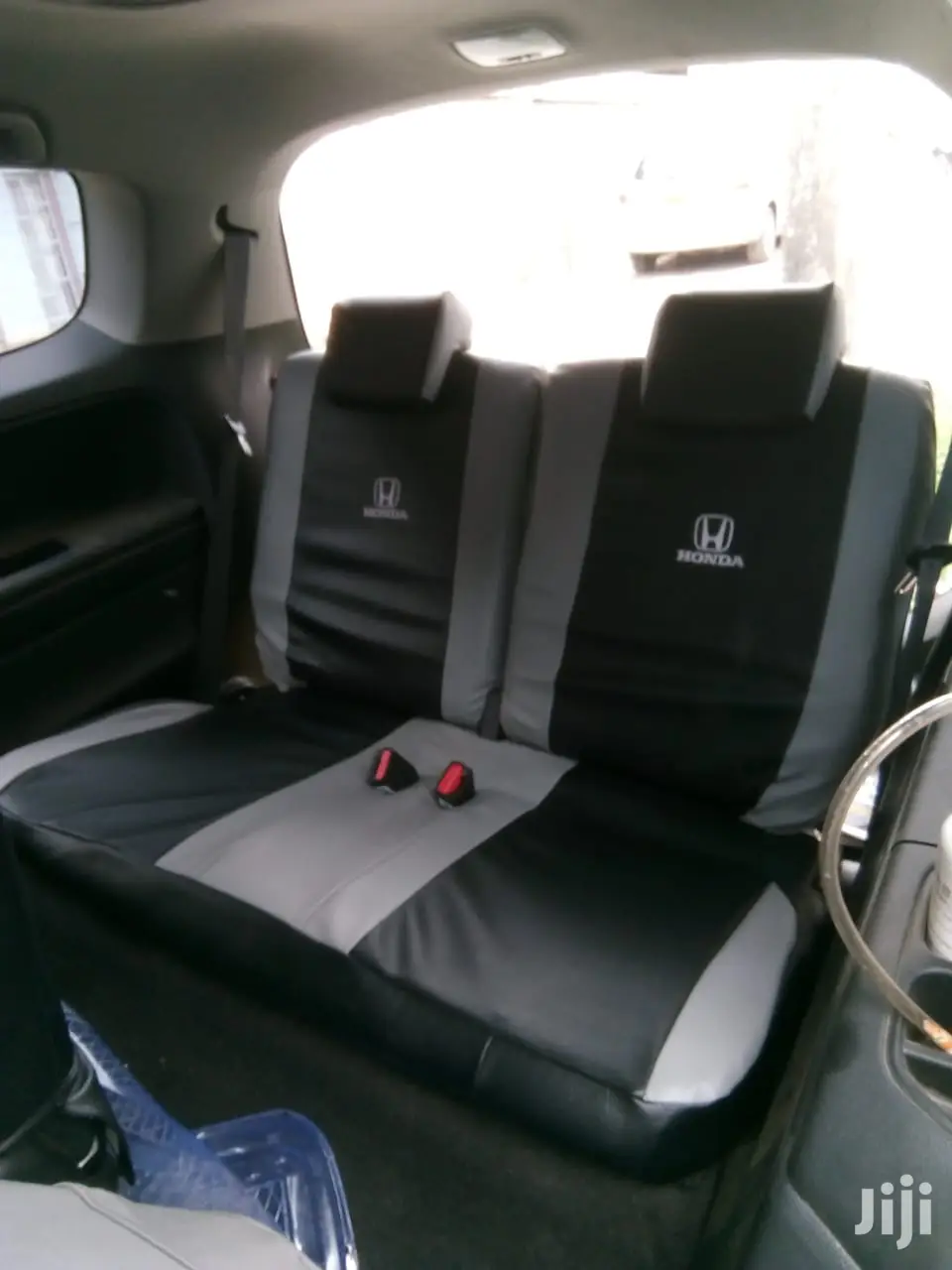 Black/Silver Seat Covers