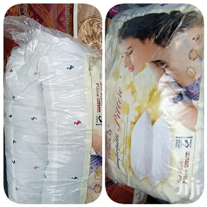 Quality Fiber Pillows(Sold With Mattress)