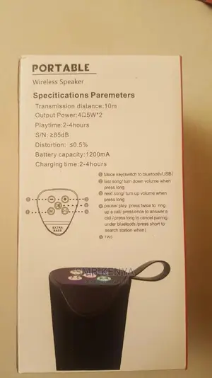 Standing Bluetooth Speaker