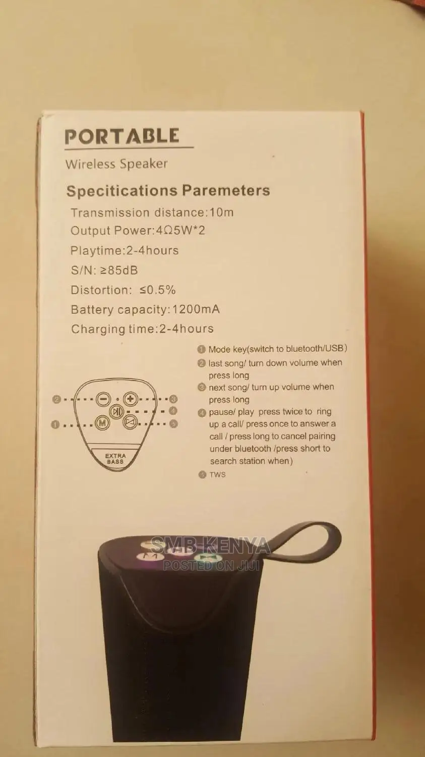 Standing Bluetooth Speaker