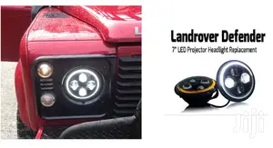 Hi/Lo LED Headlights With DRL/ Indicator: For Landrover 110,