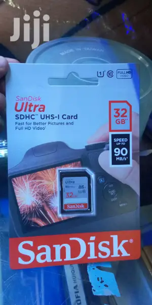 32gb Ultra SDXC UHS-1 Card.