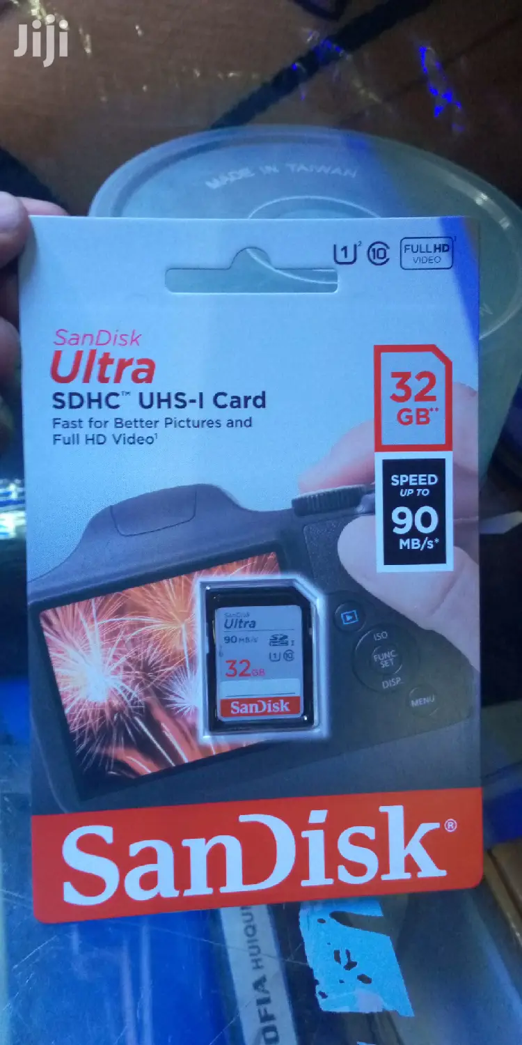 32gb Ultra SDXC UHS-1 Card.