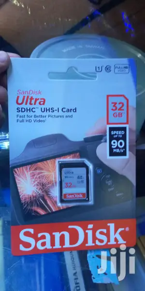 32gb Ultra SDXC UHS-1 Card.