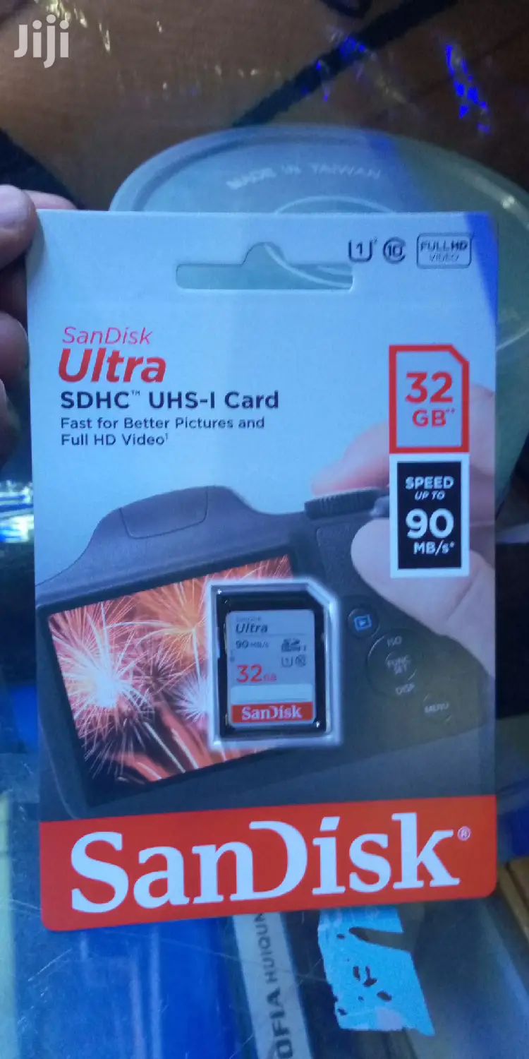 32gb Ultra SDXC UHS-1 Card.