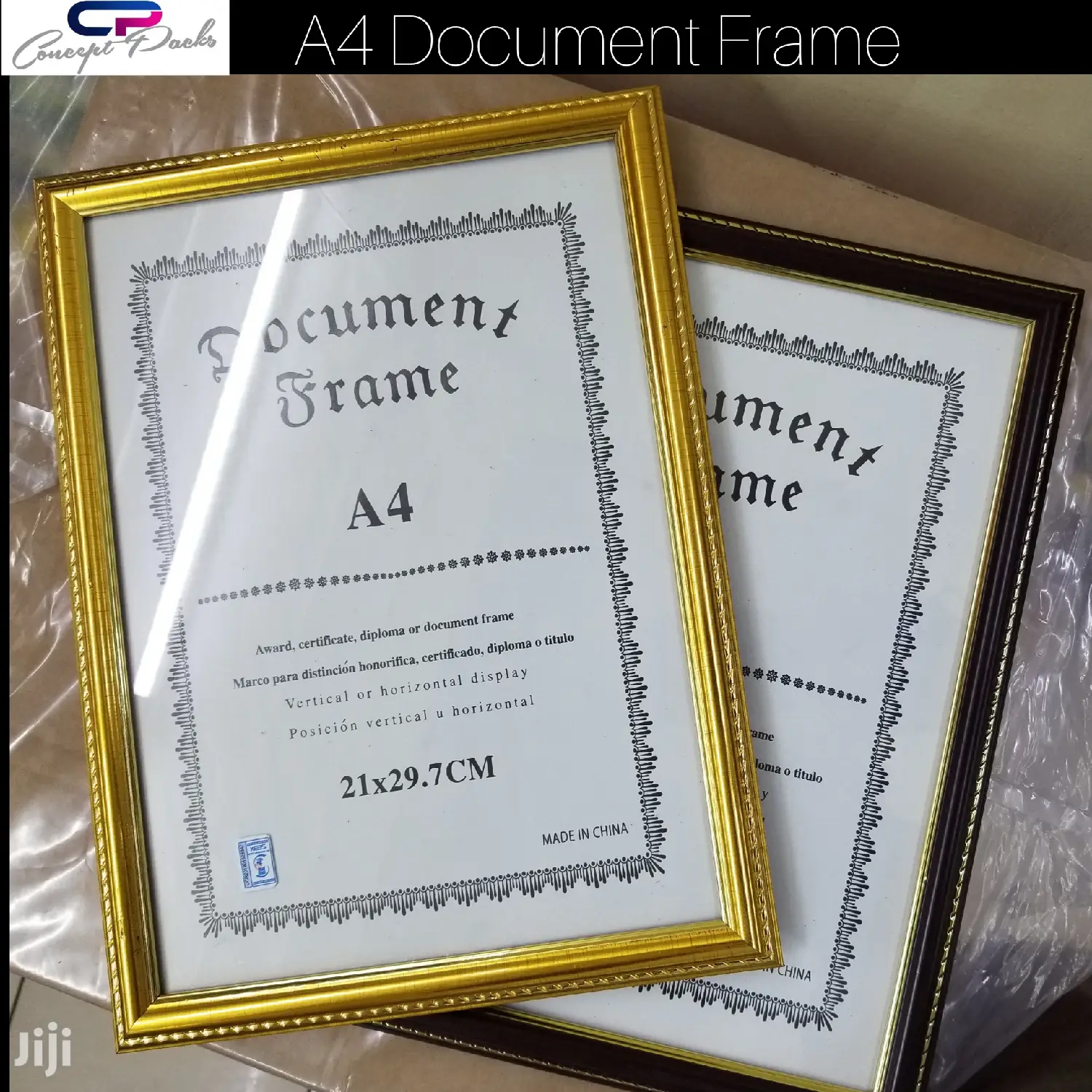 A4 Document Frame