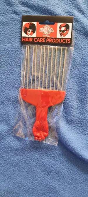 Metalic Afro Comb