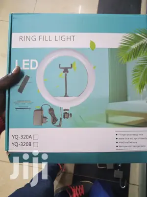 Complete Ring Light With Stand and Holder