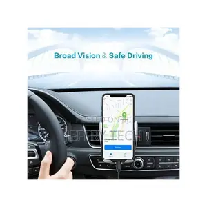 Generic Car Wireless Charging Phone Holder - Silver/Black