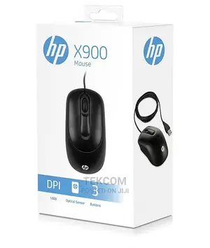 HP X900 Wired Mouse USB Optical