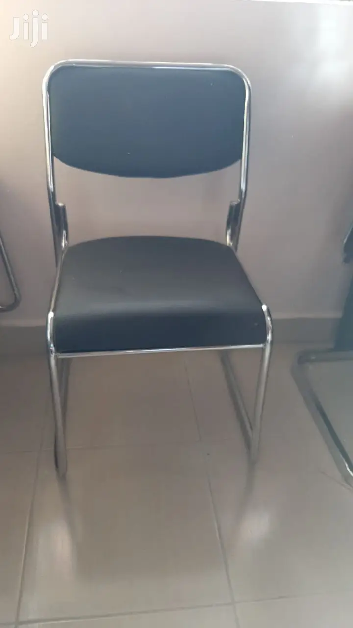 Visitors Black Seat