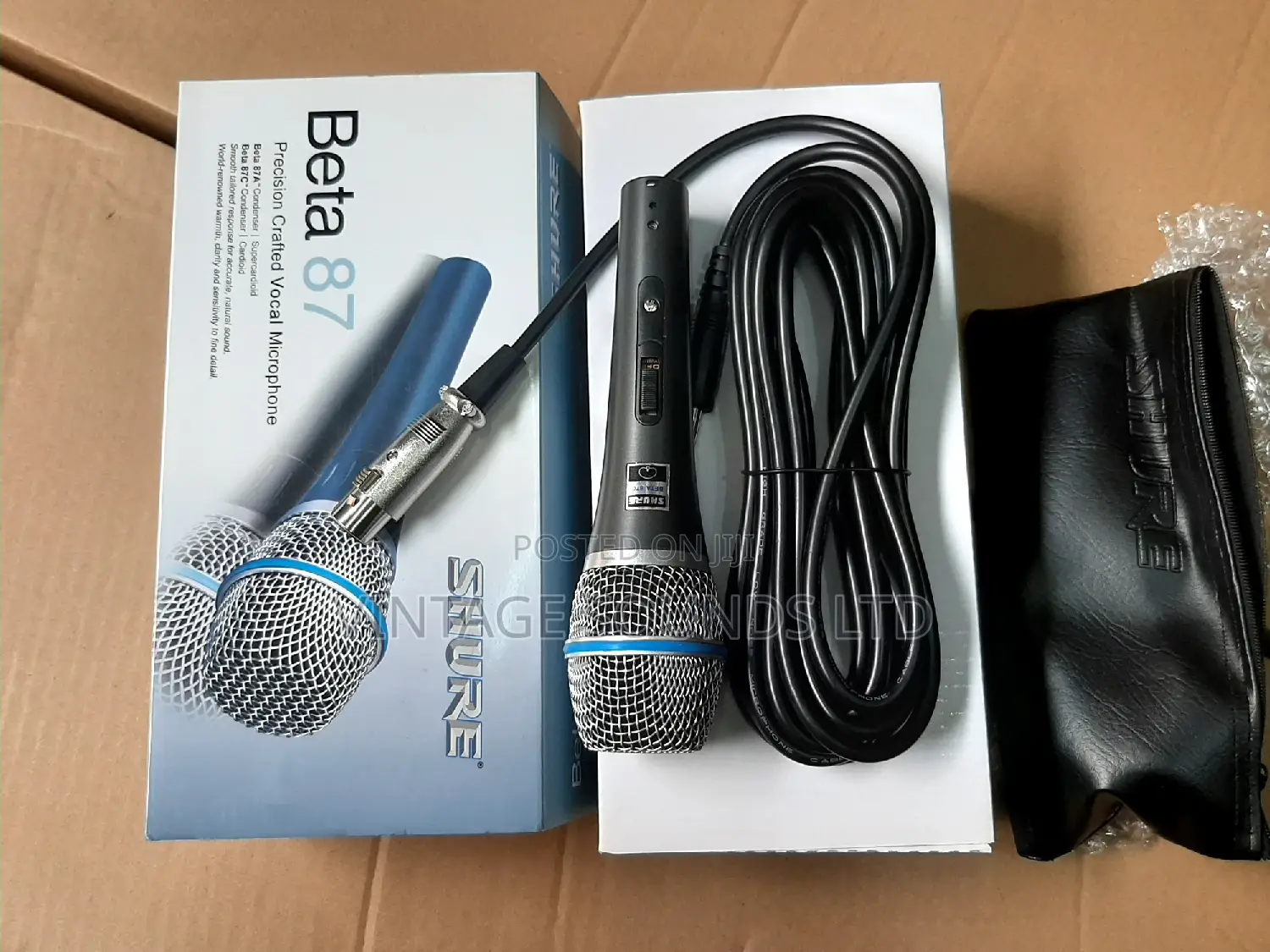 Shure Beta 87 Coded Microphone