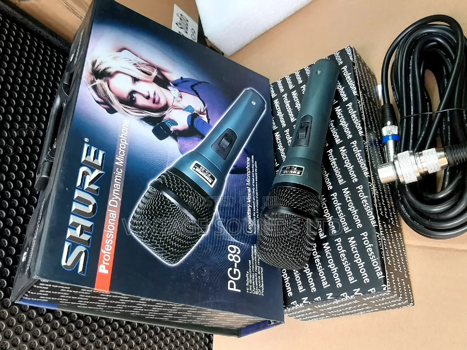 Shure Pg89 Coded Microphone