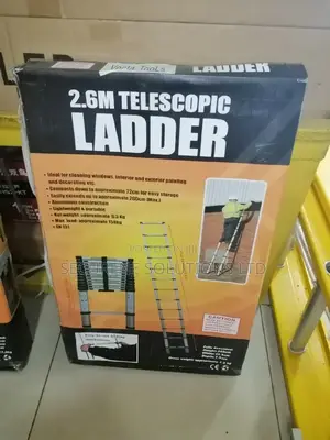 2.6mtrs/8.5ft Single Telescopic Ladder