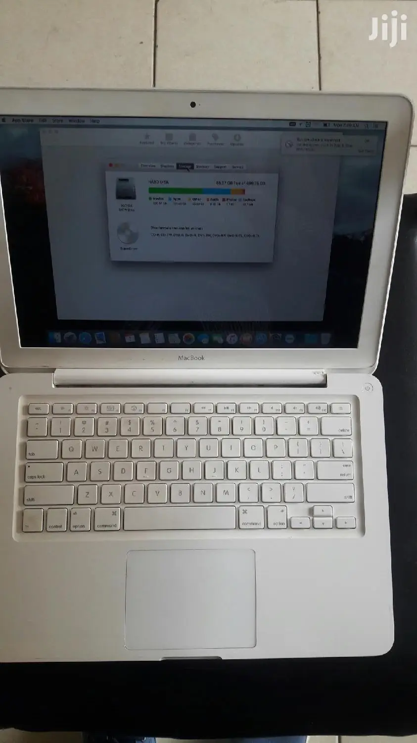 Laptop Apple MacBook 4GB Intel Core 2 Duo HDD 500GB