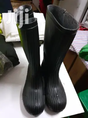 Black Heavy Duty Gumboots/Work Master Gumboots
