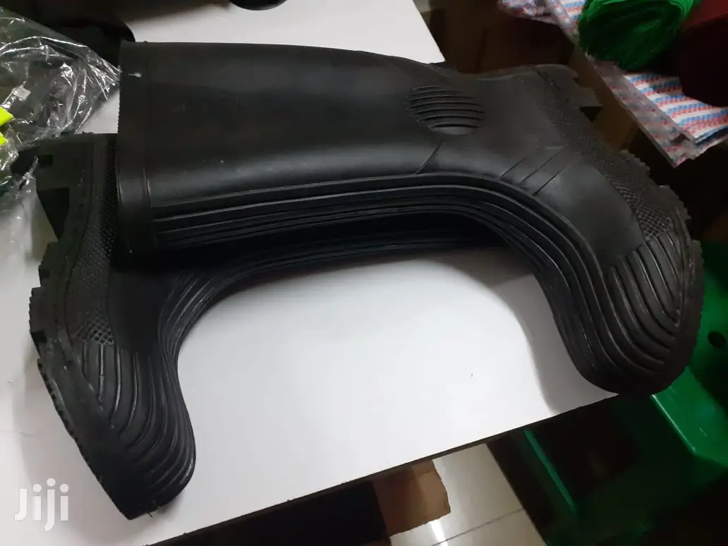 Black Heavy Duty Gumboots/Work Master Gumboots