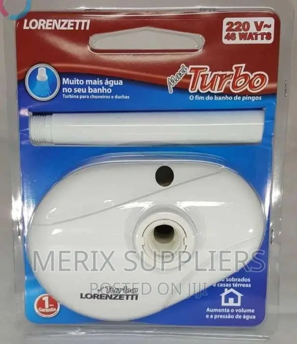 LORENZETTI Maxi Turbo Shower Pressurizer (Pressure Pump)
