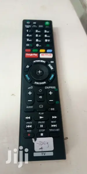 Google Play Nexflix Sony Remote Control.