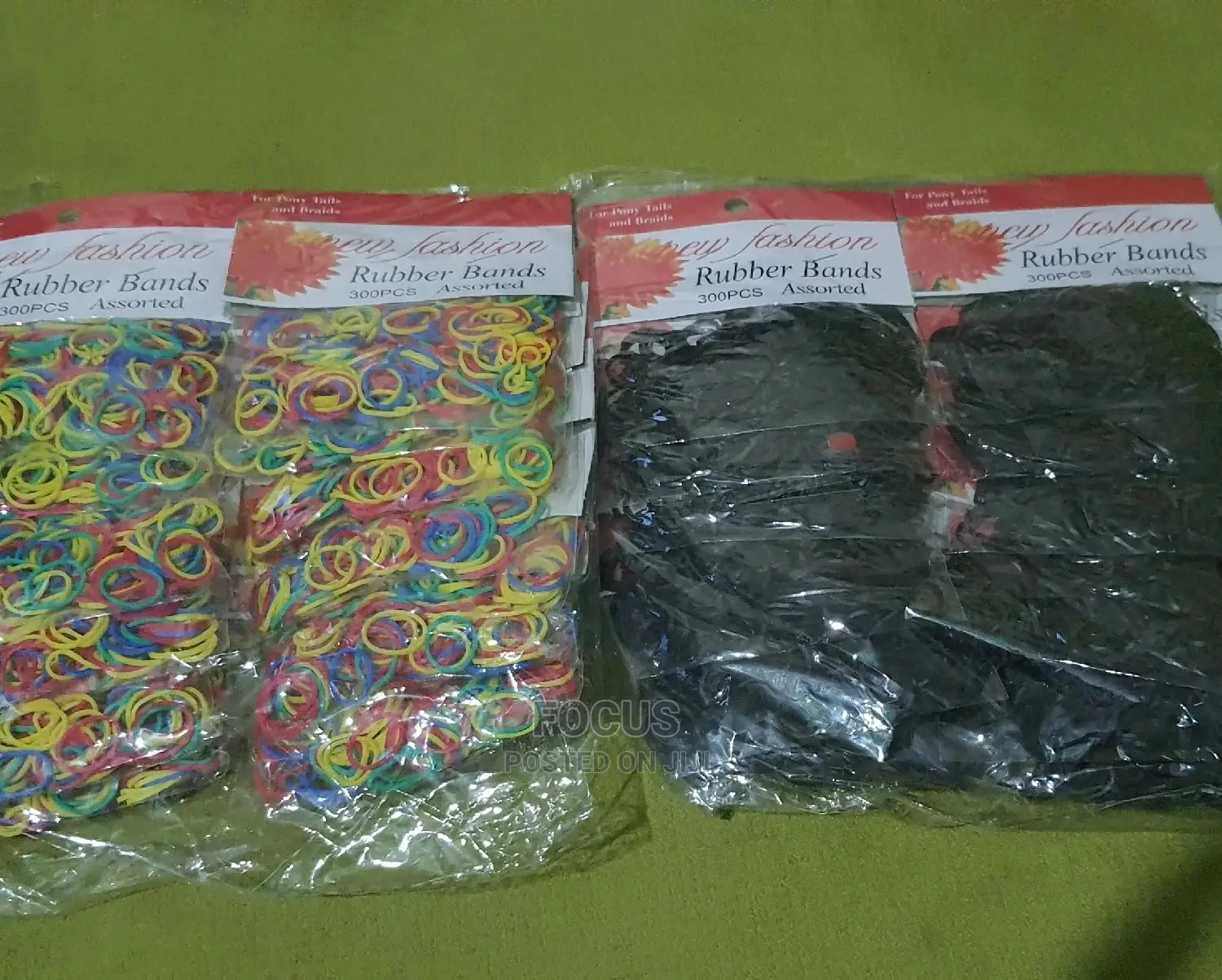 Rubber Bands 300 Assorted