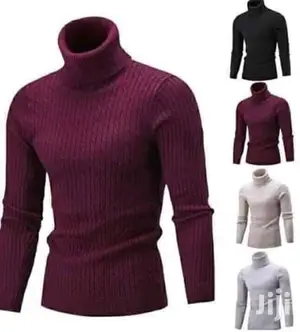 Men Sweater Turtle Neck