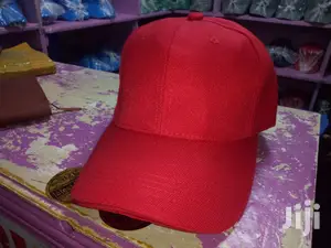 Red Polyester Caps