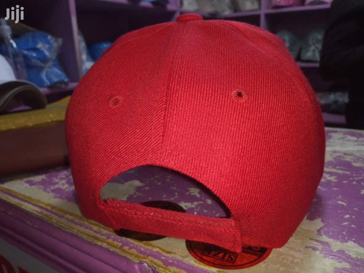 Red Polyester Caps