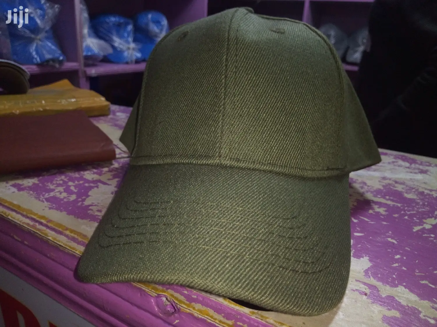 Jungle Green Caps Branding Friendly