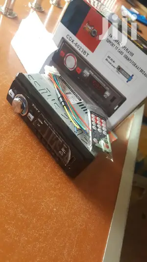 New Sony Brand Car Radio With Bluetooth, Usb, Fm Radio..