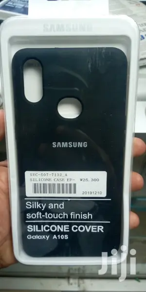 Samsung A10s Silicon Back Cover.