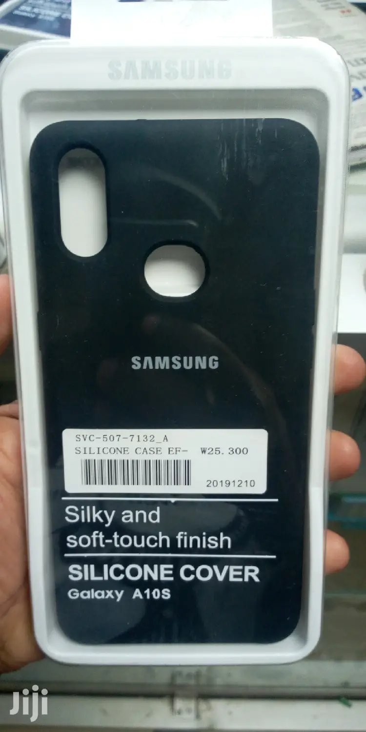 Samsung A10s Silicon Back Cover.