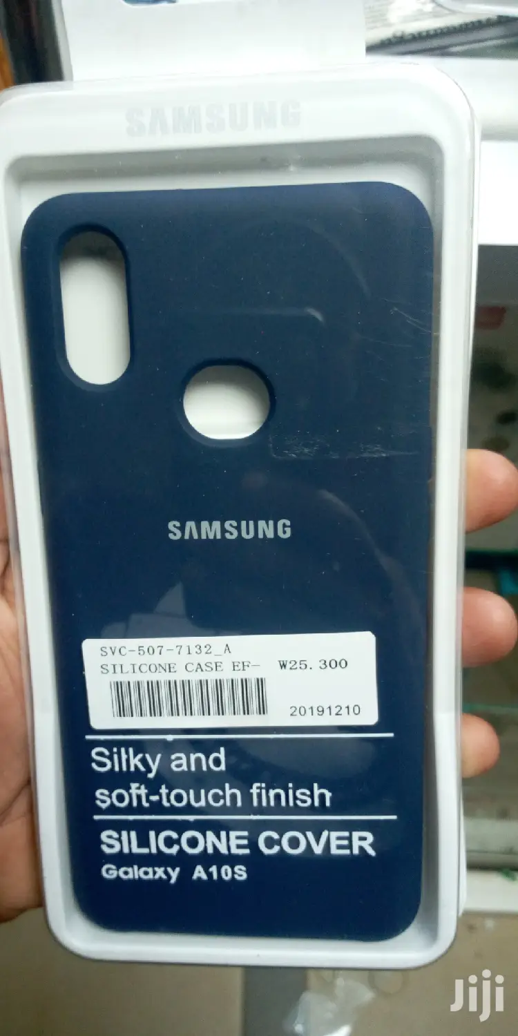 Samsung A10s Silicon Back Cover.