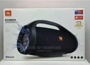 JBL Boombox Portable Bluetooth Speaker (Black) - Brand New