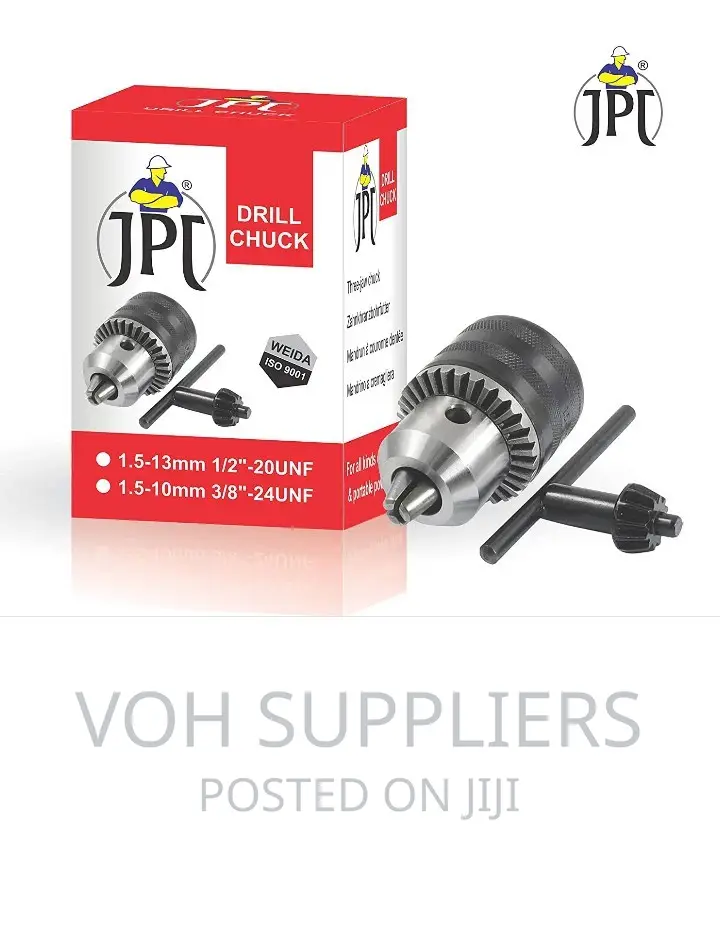 JPT 13M 1/2 Inch Heavy Duty Drill Chuck With Key