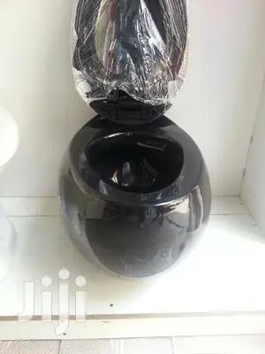 Black In Colour Concealed Toilets