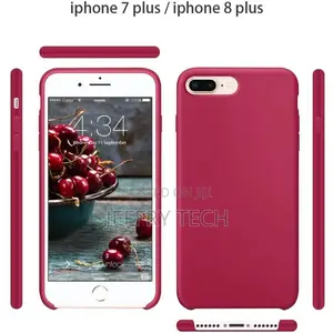 Silicone Protective Back Cover for Apple iPhone 7/8 Plus