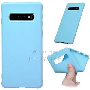 3D Slim Silicone Protective Back Cover for Samsung S10
