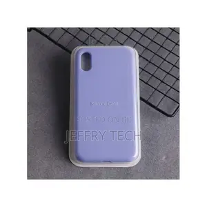 Silicon Back Cover for Apple iPhone X - Baby Blue