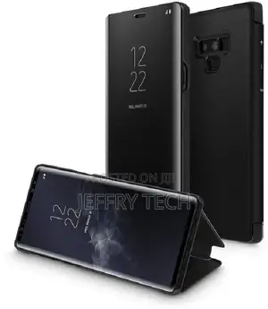 Samsung Galaxy Note 9 Mirror Case Clear View Flip Cover