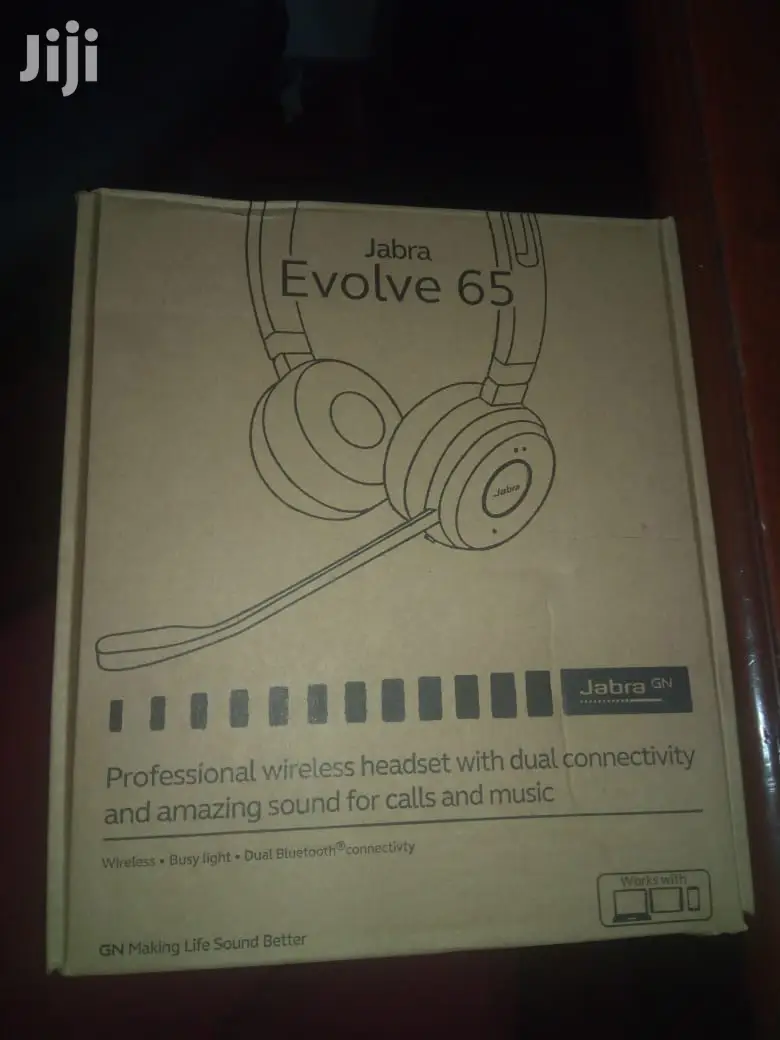 Jabra EVOLVE 65 Stereo Bluetooth Wireless Headset