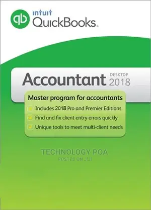 Intuit Quickbooks UK Pro or Premier 2018 ( License Key )