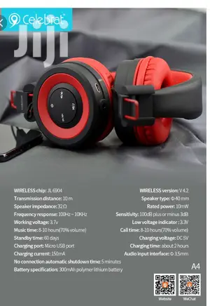 Celebrat Hifi Noise Cancelation Headset.