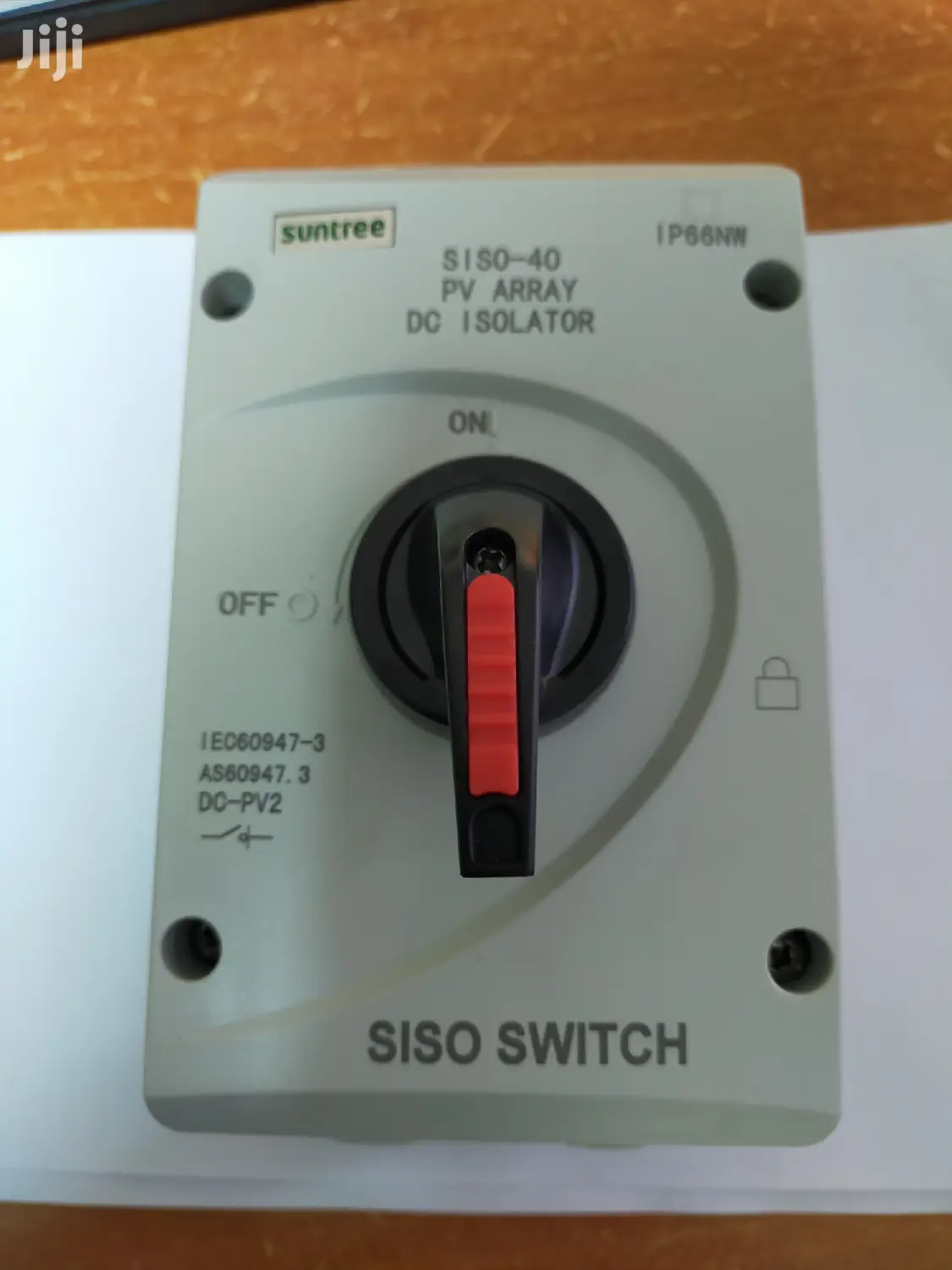 PV Disconnect/Isolator 32A 4p 1000vdc