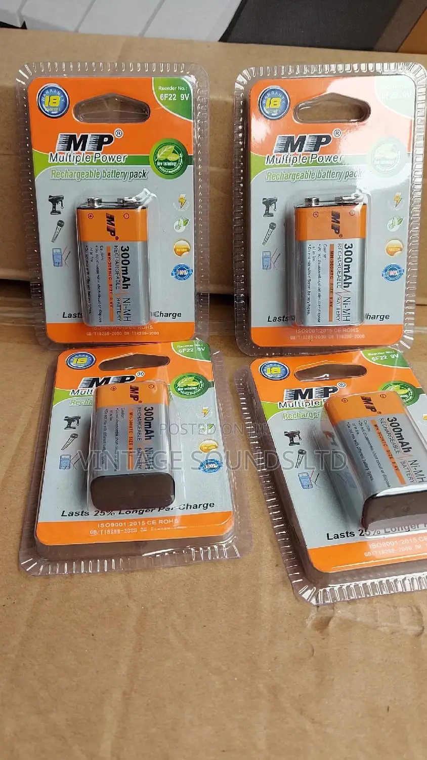 Rechargeable 9v Battery
